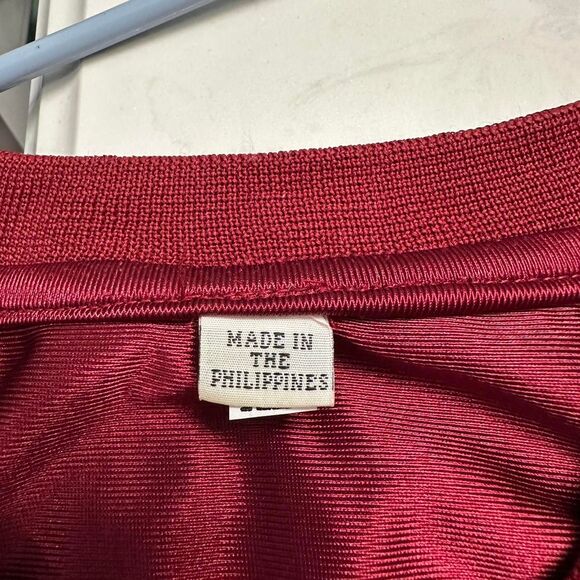 Nfl Men's Burgundy and White Shirt,  X Large - Picture 4 of 9